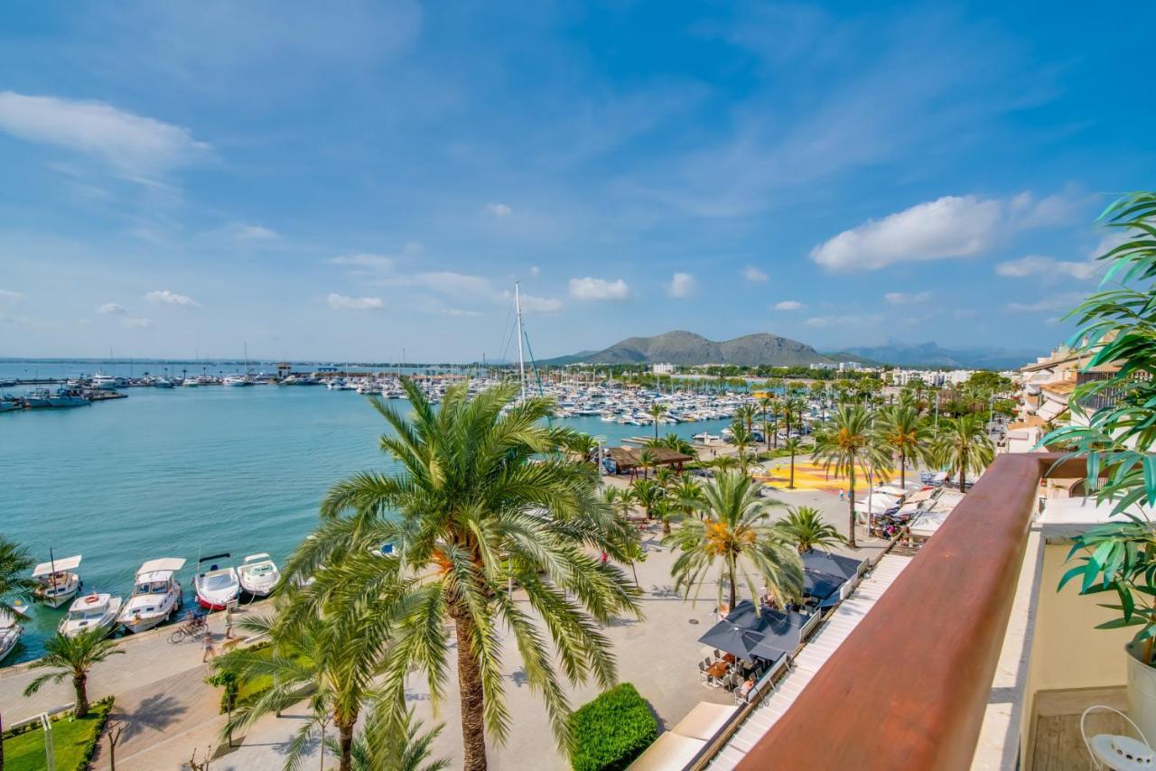 Ideal Property Mallorca - Blue Attic Beach 阿尔库迪亚 外观 照片