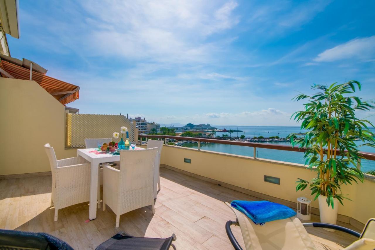 Ideal Property Mallorca - Blue Attic Beach 阿尔库迪亚 外观 照片