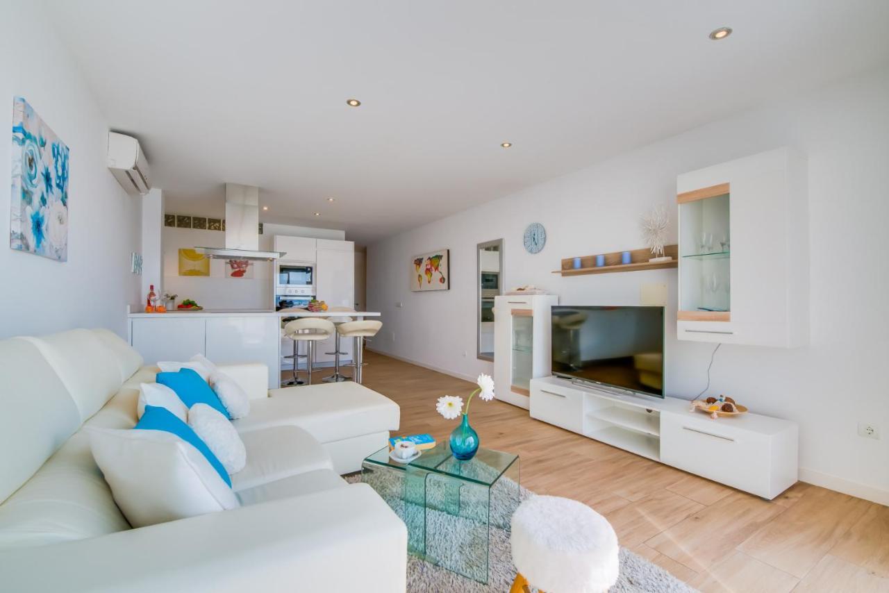 Ideal Property Mallorca - Blue Attic Beach 阿尔库迪亚 外观 照片