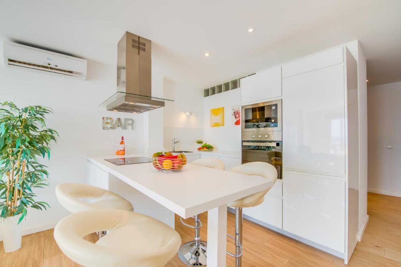 Ideal Property Mallorca - Blue Attic Beach 阿尔库迪亚 外观 照片