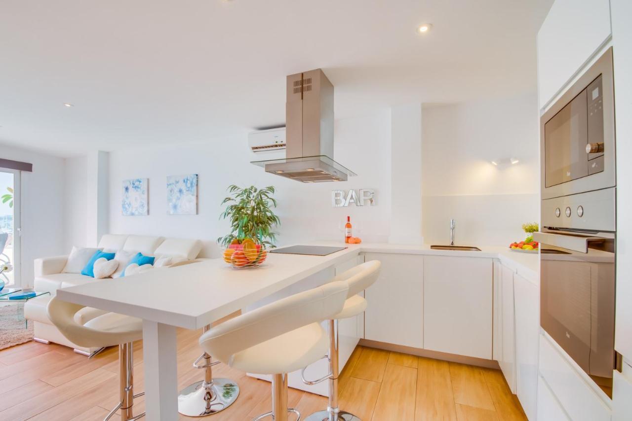 Ideal Property Mallorca - Blue Attic Beach 阿尔库迪亚 外观 照片