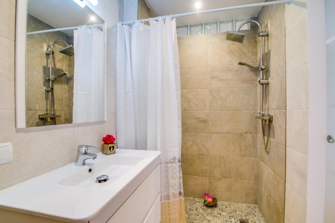 Ideal Property Mallorca - Blue Attic Beach 阿尔库迪亚 外观 照片