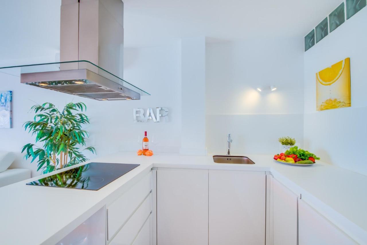 Ideal Property Mallorca - Blue Attic Beach 阿尔库迪亚 外观 照片
